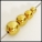 Solid Beads: Brass (4 sizes)